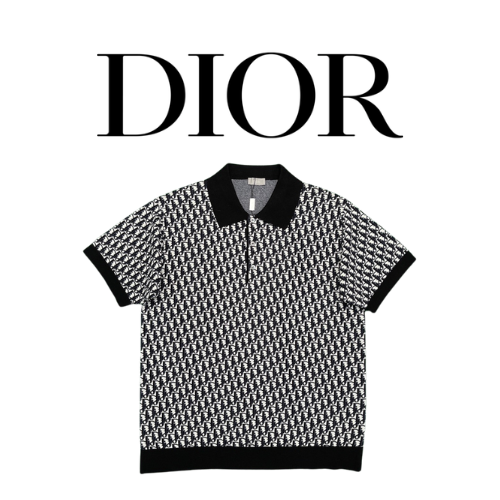 DIOR 오블리크 폴로 셔츠