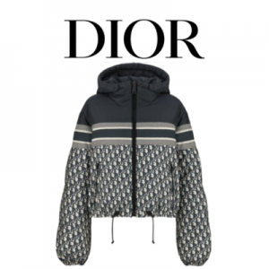 [WOMEN] DIOR DIOR 리버시블 크롭 패딩 자켓