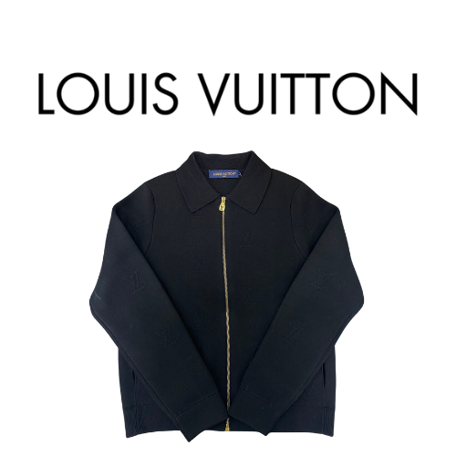 Louis Vuitton LV 모노그램 엠보싱 테크니컬 튜닉 자켓