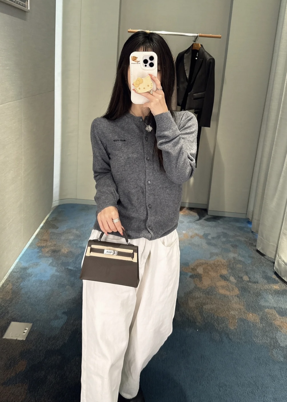 [WOMEN] MIU MIU 캐시미어 니트 가디건
