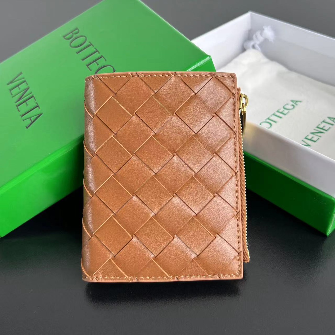 BOTTEGA VENETA 지퍼 카드 지갑