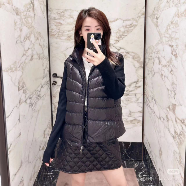MONCLER 울 니트 패딩 자켓