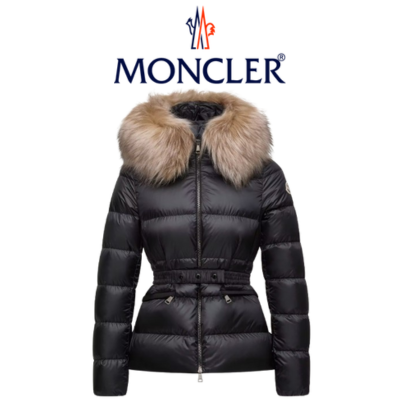 [WOMEN] MONCLER Boed 후드 트리밍 다운 자켓