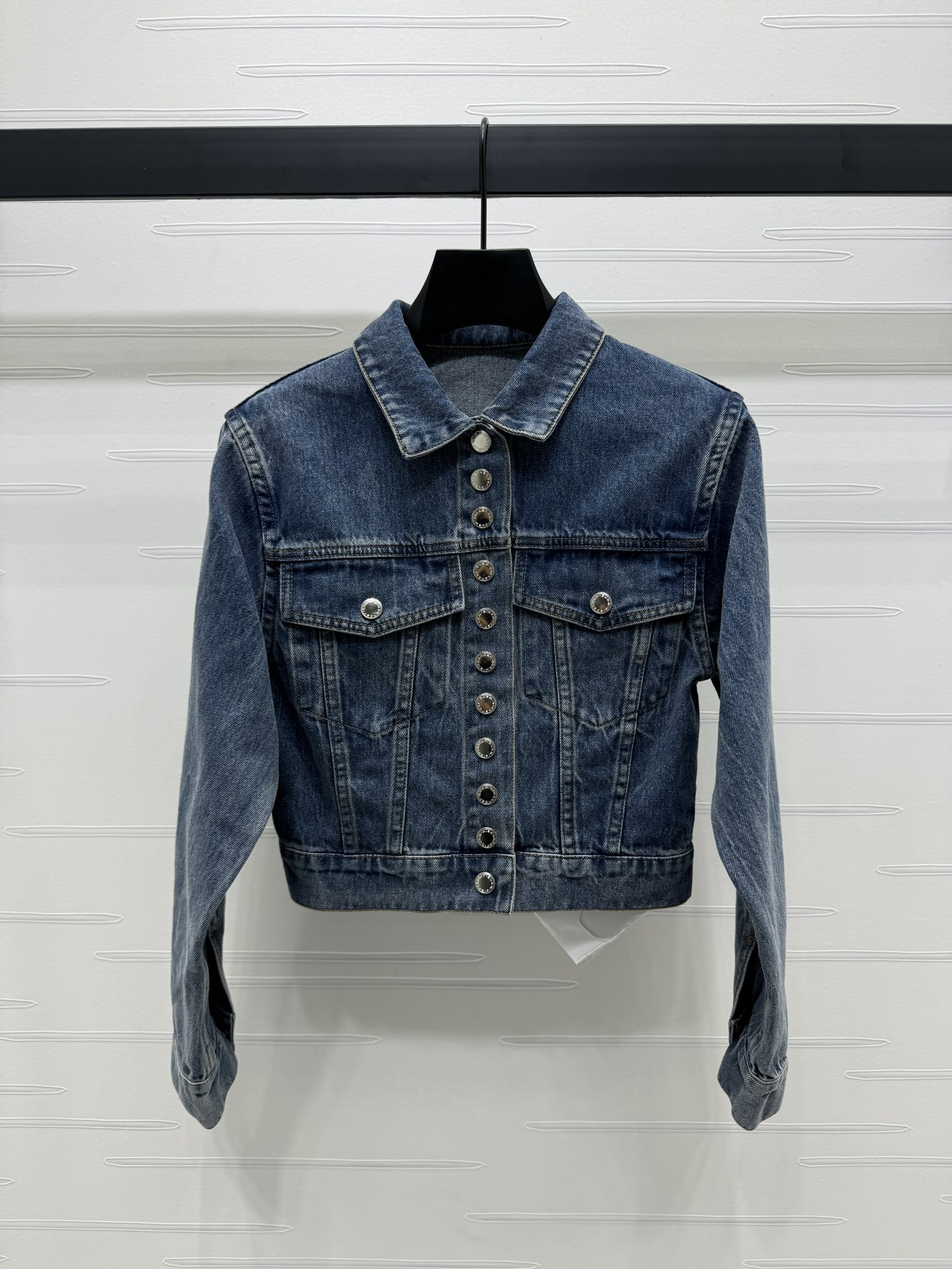 [WOMEN] ALEXANDER WANG 24FW 데님 자펠 자켓