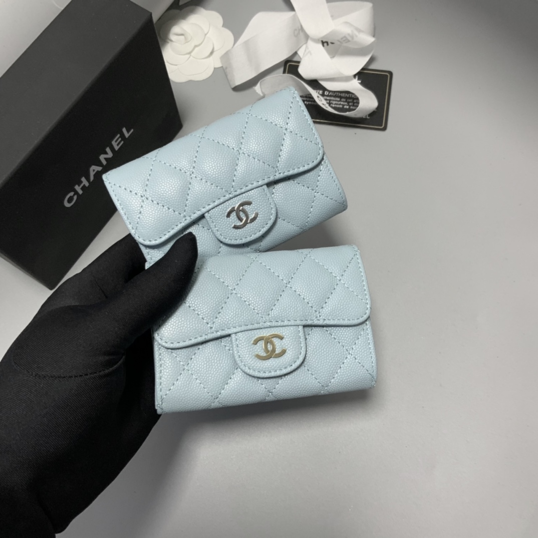 CHANEL CC로고 카드지갑