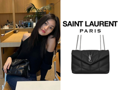 SAINT LAURENT 퀄팅 가죽 PUFFER 토이 백