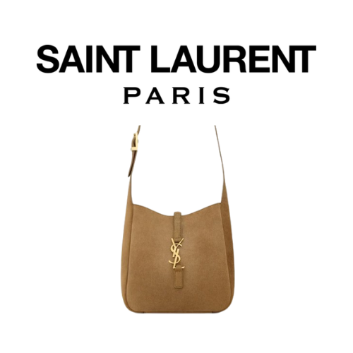 SAINT LAURENT 스웨이드 LE 5 A 7 베이비 백