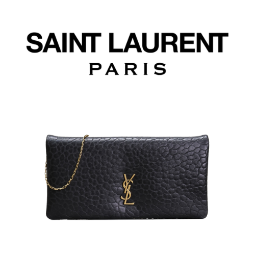 SAINT LAURENT 그레인 램스킨 칼립소 미니 체인백