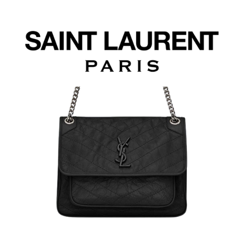 SAINT LAURENT 크링클 빈티지 NIKI 미디엄 백