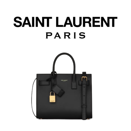 SAINT LAURENT 삭 드 주르 스무스 가죽 나노 데일리 백