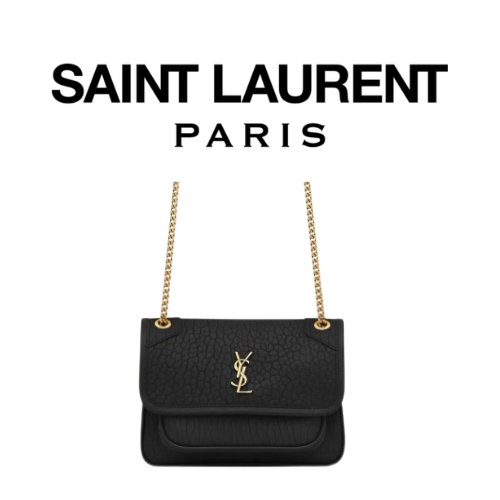 SAINT LAURENT 그레인 램스킨 NIKI 미니
