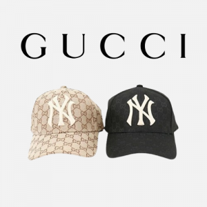 GUCCI 뉴욕 로고 GG 볼캡