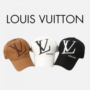 LOUIS VUITTON LV 빅로고 자수 볼캡