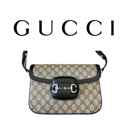 GUCCI 홀스빗 1955 미디엄 숄더백