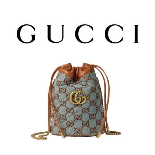 GUCCI GG 수퍼 미니 버킷백
