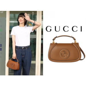 GUCCI 블론디 미디엄 탑 핸들백