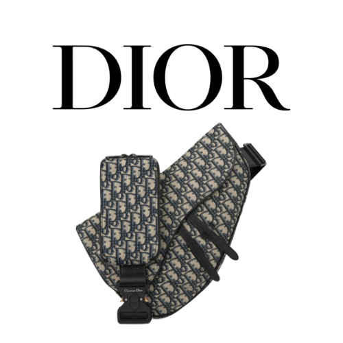 DIOR Saddle 맥시 백