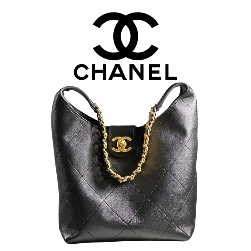 CHANEL 25p 체인 스몰 호보 핸드백