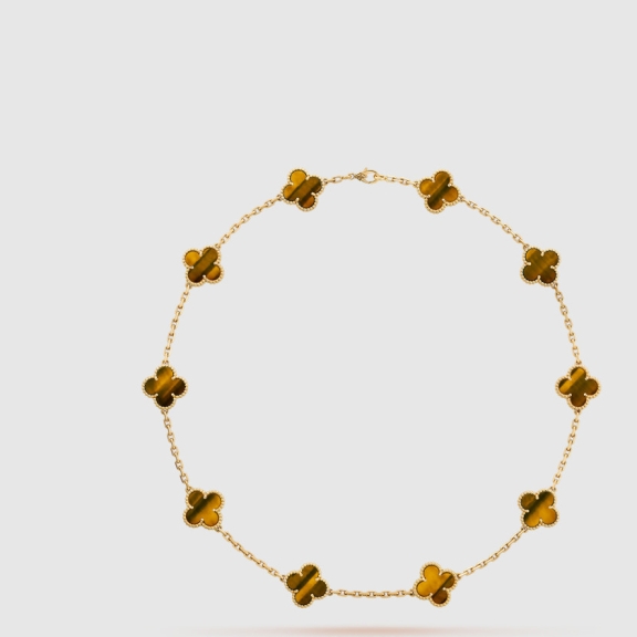 VAN CLEEF_빈티지 알함브라 네크리스_40700