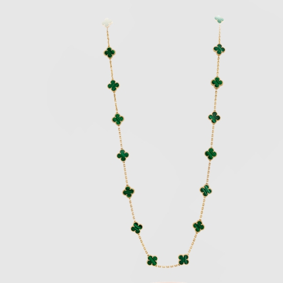 VAN CLEEF_빈티지 알함브라 롱 목걸이_88100