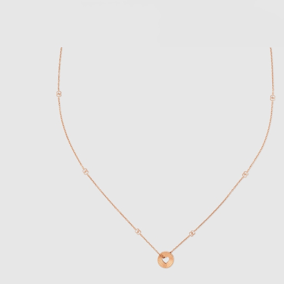 GUCCI_18k 하트 목걸이_729373