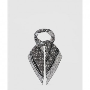 LOUIS VUITTON_모노그램 자카드 데님 스퀘어 90_M78224