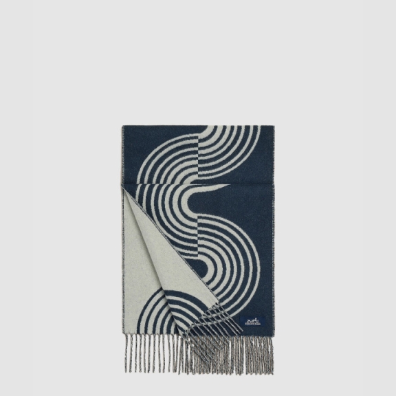 HERMES_CASAQUE VAGUE 머플러[2COLOR]