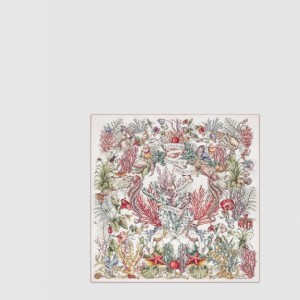 DIOR_CABINET DE LA MER 90 스퀘어 스카프_51CAM[2COLOR]
