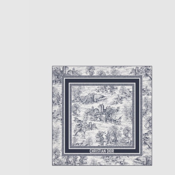DIOR_TOILE DE JOUY SCOTLAND 90 스퀘어 스카프_51SCO[2COLOR]