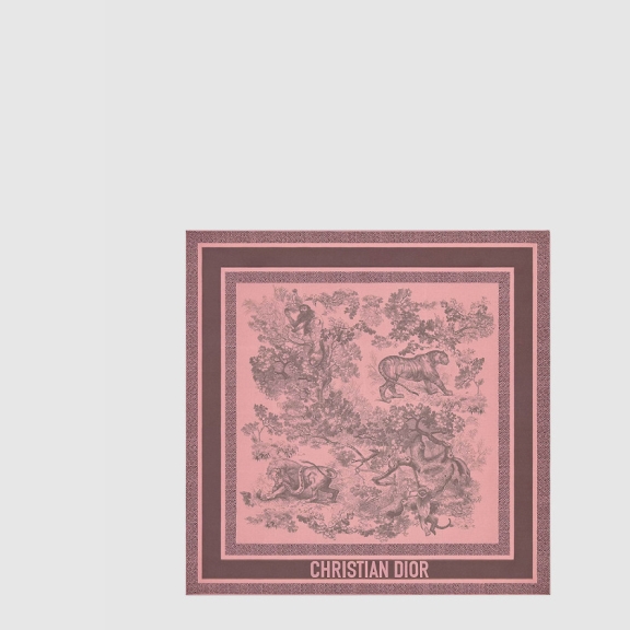 DIOR_플라워 스카프_21JOU[2COLOR]