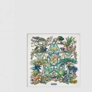 DIOR_ETOILE DE VOYAGE 90 스퀘어 스카프_34YAN[2COLOR]