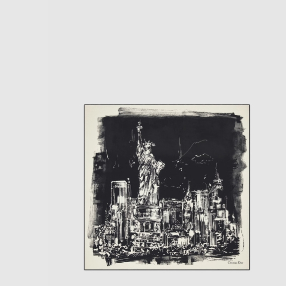 DIOR_NEW YORK 90 스퀘어 스카프_44NYL