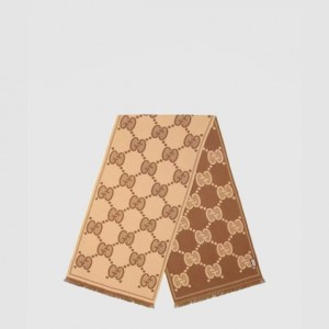 GUCCI_GG 울 자카드 스카프_581537