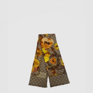 GUCCI_플라워 스카프_508797