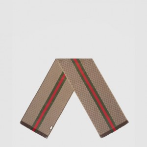 GUCCI_GG 자카드 패턴 니트 스카프_147351[2COLOR]