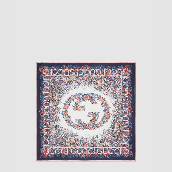 GUCCI_플로라 프린트 실크 스카프_783157[2COLOR]