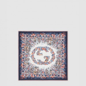 GUCCI_플로라 프린트 실크 스카프_783157[2COLOR]