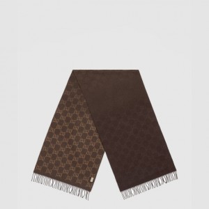 GUCCI_GG 자카드 니트 테슬 스카프_764634[2COLOR]