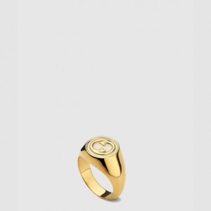 GUCCI_블론디 에나멜 반지_‎774558