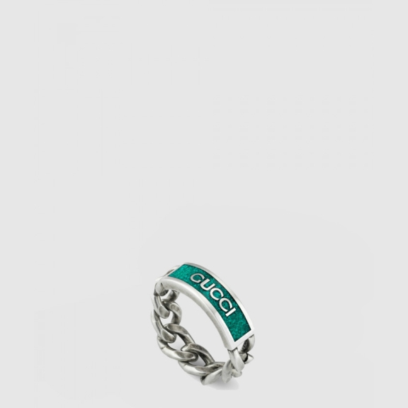 GUCCI_로고 체인 반지_678711