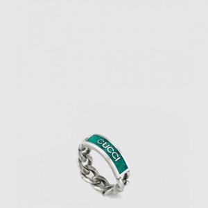 GUCCI_로고 체인 반지_678711