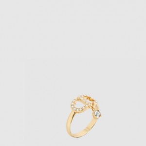 DIOR_쁘띠 CD 스터드 반지_R2232