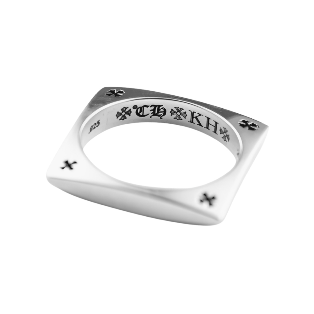 CHROME HEARTS_스퀘어 서클 링