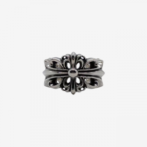 CHROME HEARTS_더블 플로랑 링