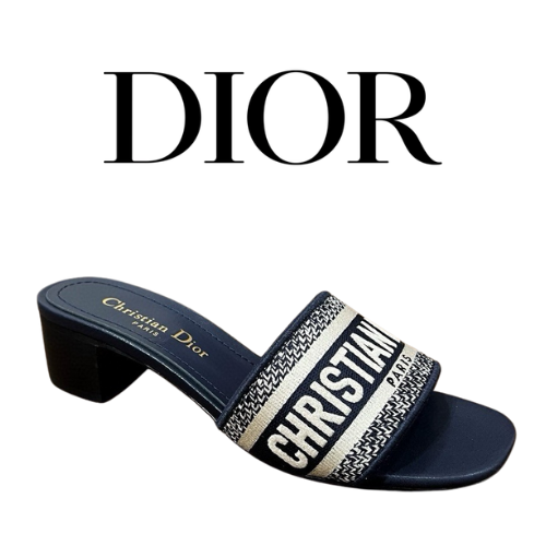 [4 COLOR] DIOR DWAY 뮬 힐