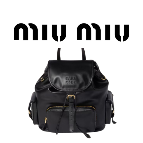MIU MIU 가죽 백팩