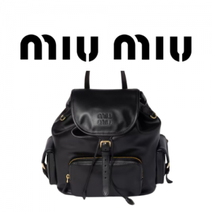 MIU MIU 가죽 백팩