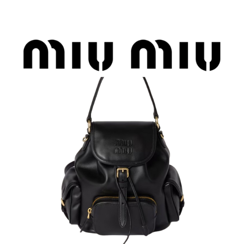 MIU MIU 스몰 가죽 백팩