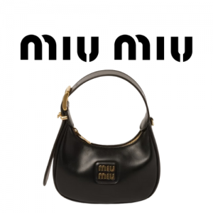 MIU MIU 스몰 가죽 호보백