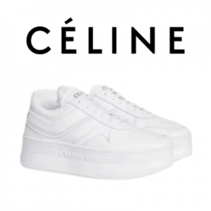 CELINE 웨지 아웃솔 블록 스니커즈